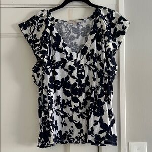 Floral Print Women's Top